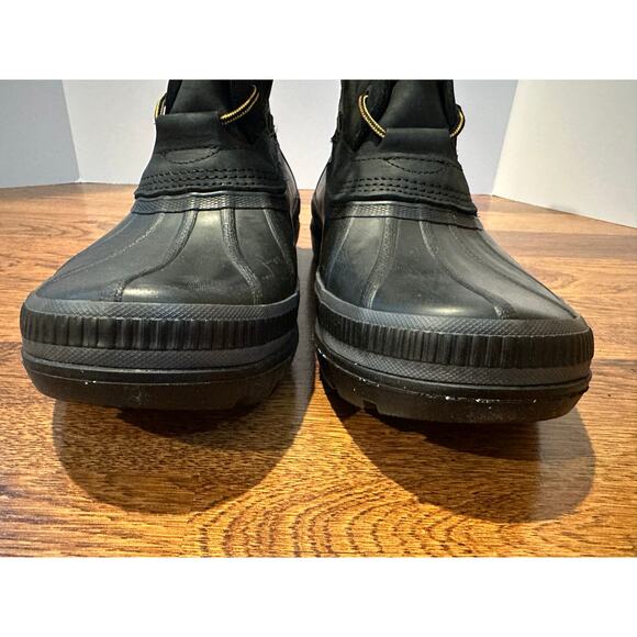 Sperry Men’s Ice Bay Tall Waterproof Shearling Snow Boots – Black – Size 11 - Picture 4 of 12